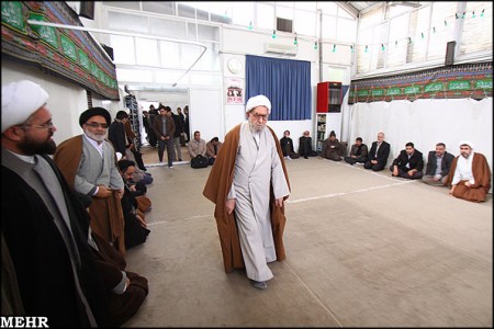 آیت الله امینی  امام جمعه  قم