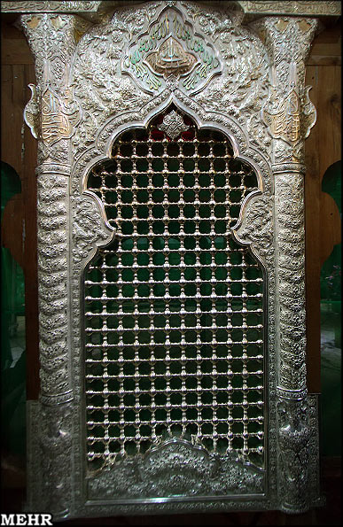 رونمایی اولین شبکه ضریح جدید امام حسین(ع)