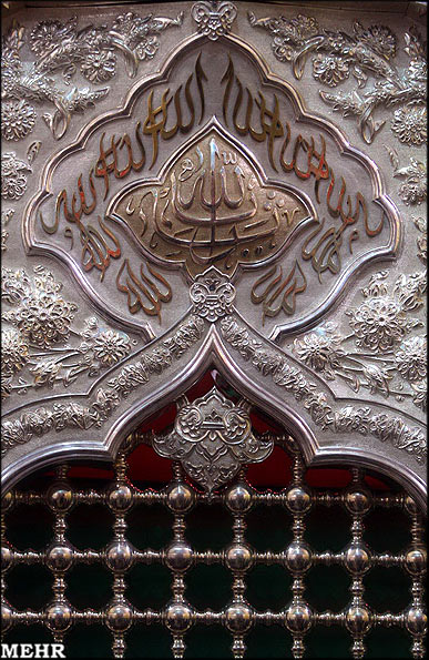 رونمایی اولین شبکه ضریح جدید امام حسین(ع)