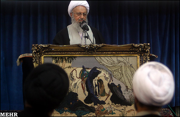 رونمایی اولین شبکه ضریح جدید امام حسین(ع)