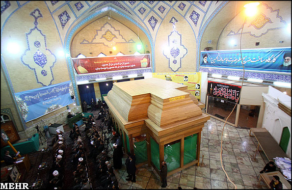 رونمایی اولین شبکه ضریح جدید امام حسین(ع)