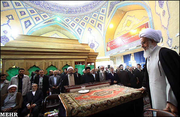 رونمایی اولین شبکه ضریح جدید امام حسین(ع)