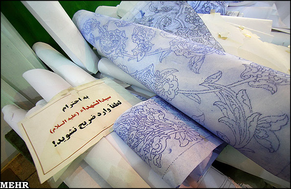 رونمایی اولین شبکه ضریح جدید امام حسین(ع)