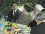 گپ وگفت ناطق نوری با کروبی و خاتمی در یک محفل عروسی