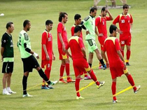 تمرین تیم ملی فوتبال ایران&nbsp;&nbsp;