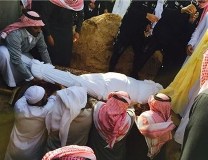 عبای جسد ملک عبدالله سوژه شد عبای جسد ملک عبدالله سوژه شد