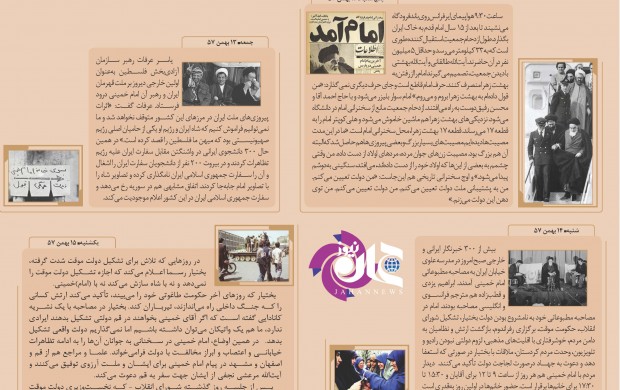 اینفوگرافی/انقلاب‌اسلامی‌ایران 38 سال‌قبل