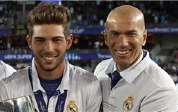 توضیحات زیدان درباره پسرش