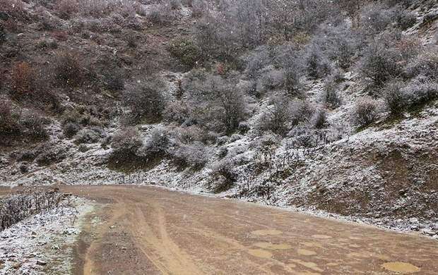 بارش برف و باران در ۱۳ استان کشور