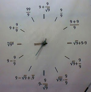 ساعت ریاضی دان