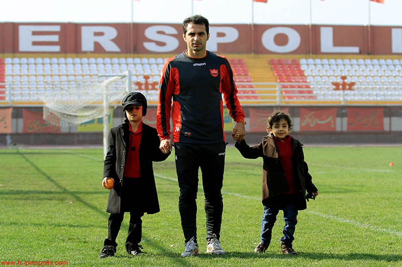 هادی نوروزی و دو فرزندش